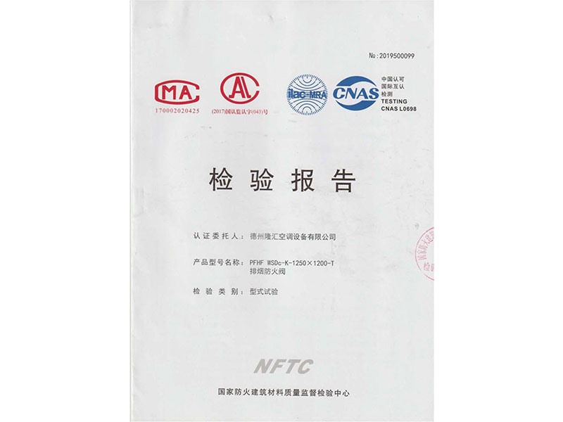 檢驗(yàn)報告
